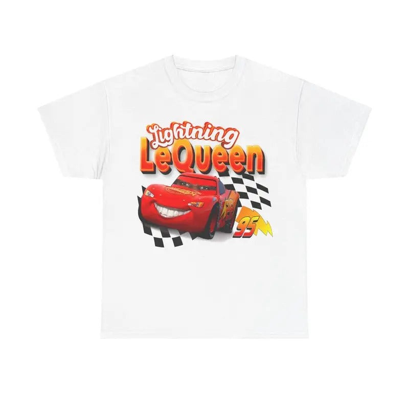 Lightning Lequeen Racing Graphic Tshirt, Funny Meme Lebron Basketball Tee, Nascar Merch Graphic Tee, Unisex Sweatshirt, Hoodie, Comfort Colors