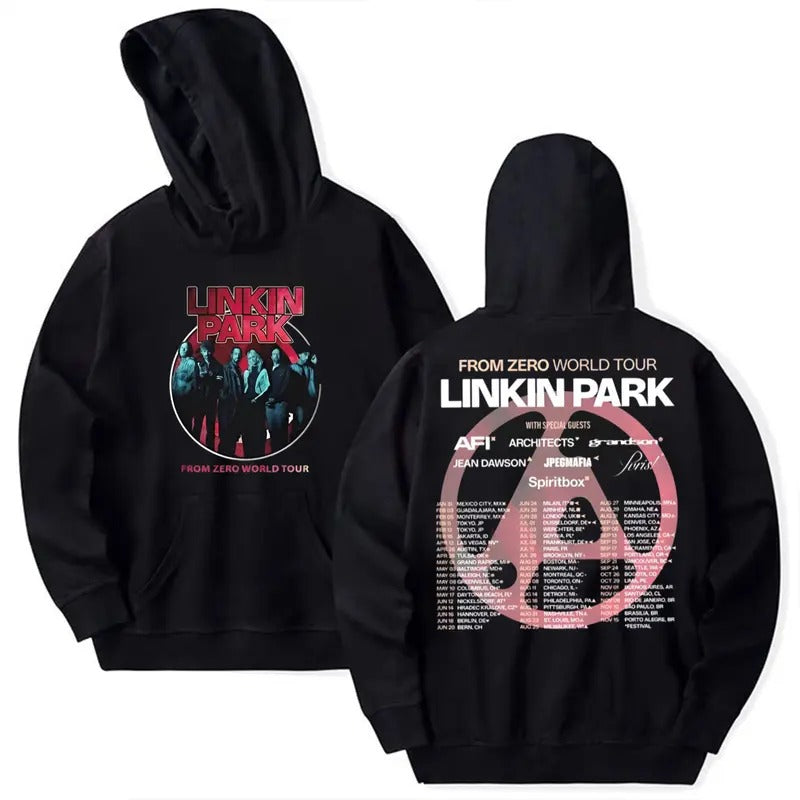 Linkinn World Tour Park 2 Sides Shirt, Rock Band Tee, Rock Concert Outfit, Unisex Sweater Pullover Tee