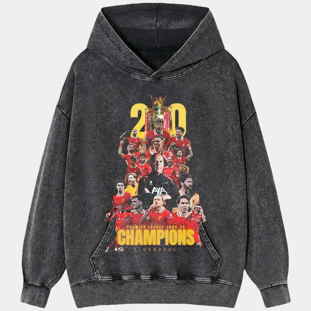 Liverpool 2024-2025 Premier League Champion V2 Tee