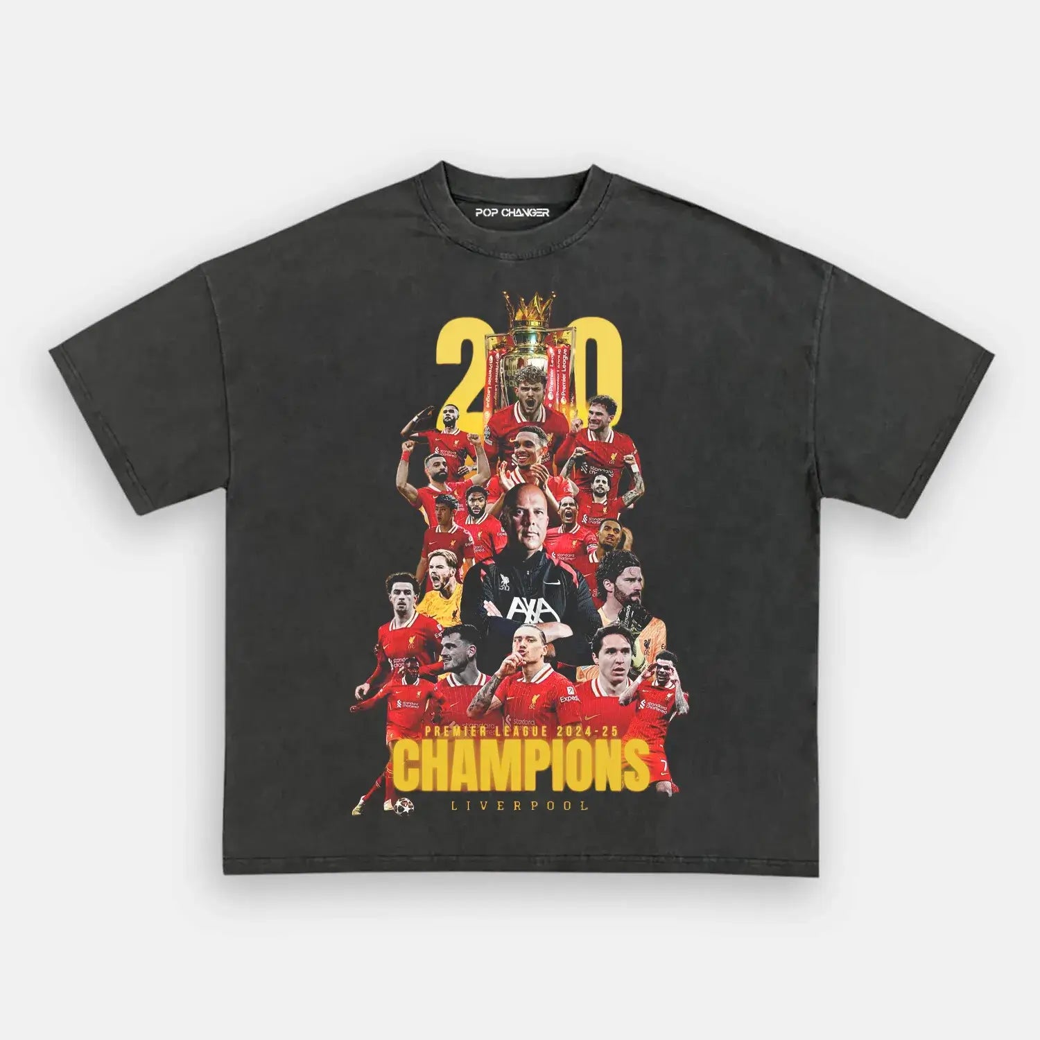 Liverpool 2024-2025 Premier League Champion V2 Tee