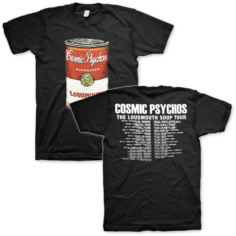 Loudmouth Soup Tour T-shirt (Black)