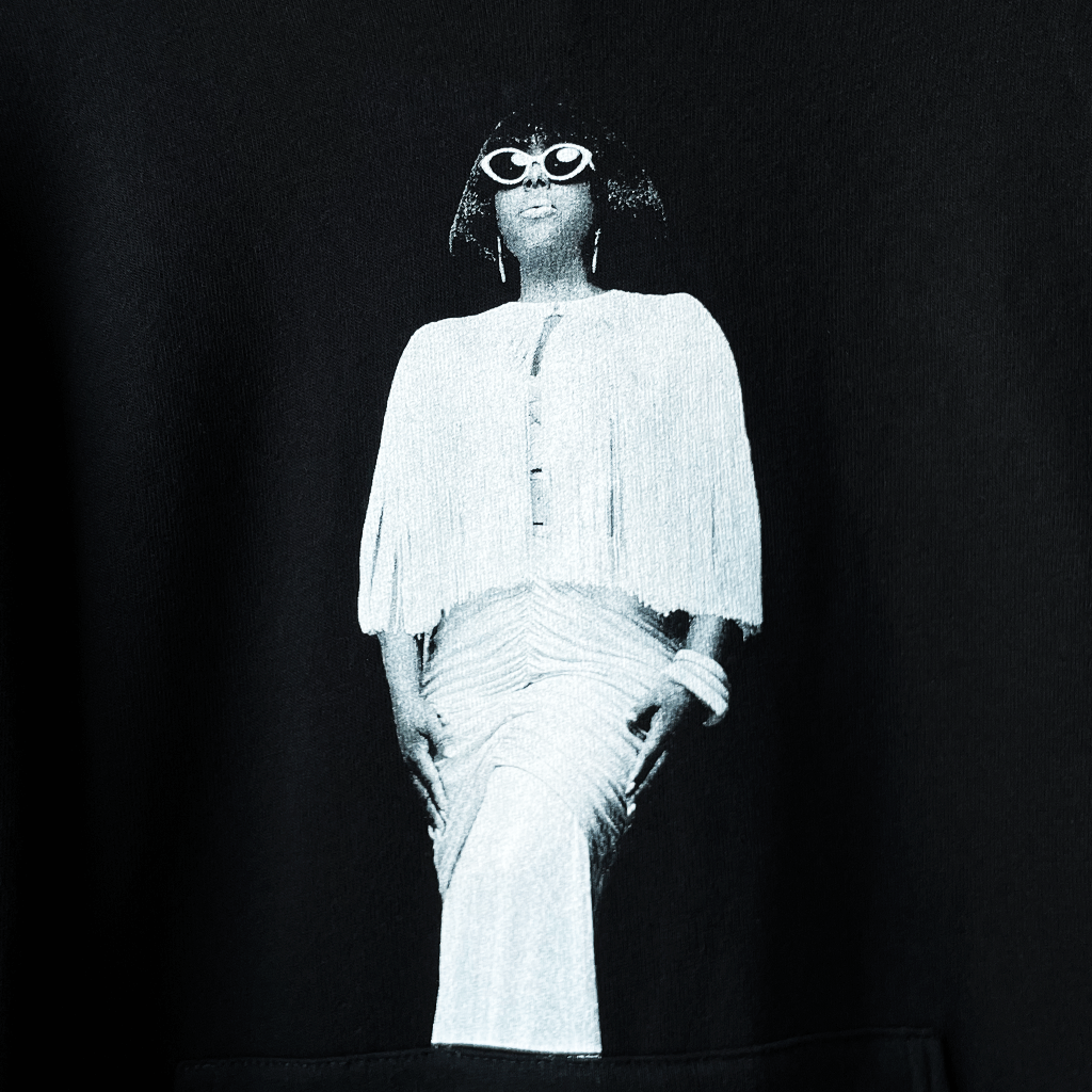 Posing Tour Date Black Hoodie