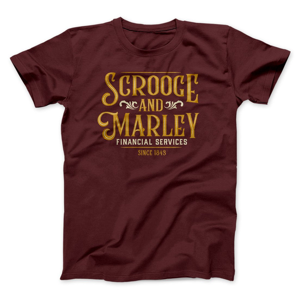 Scrooge & Marley Financial Services Funny Movie Men/Unisex T-Shirt
