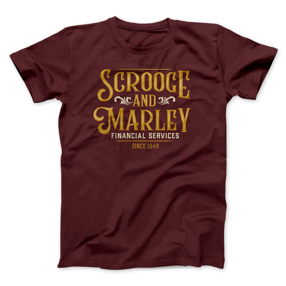 Scrooge & Marley Financial Services Funny Movie Men/Unisex T-Shirt
