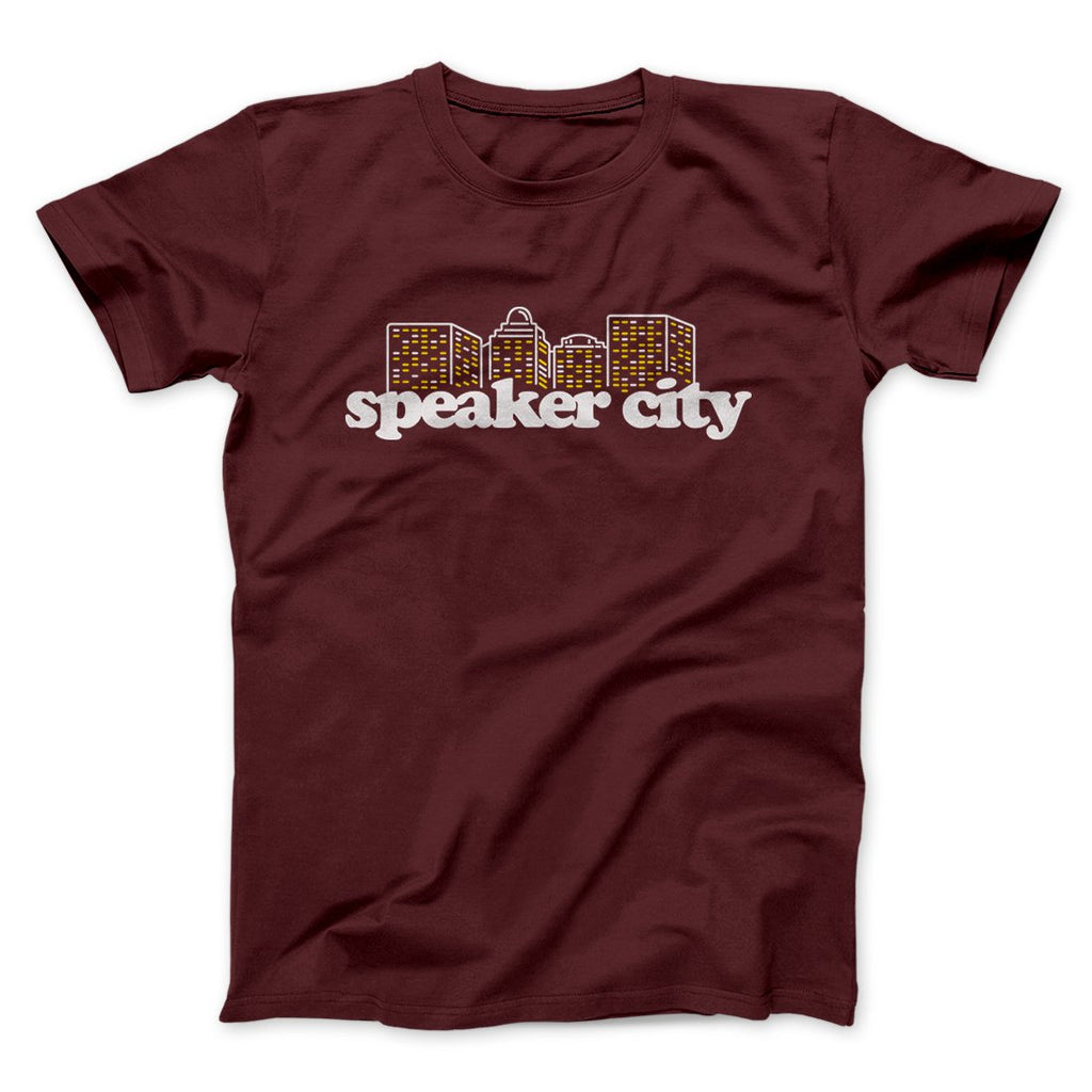 Speaker City Funny Movie Men/Unisex T-Shirt