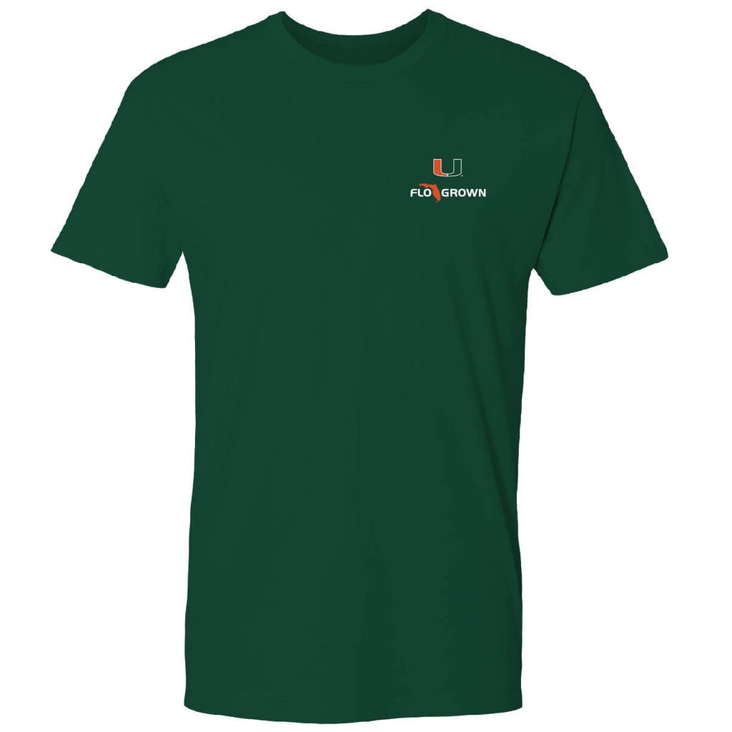 Miami Hurricanes Sunset Poster Tee