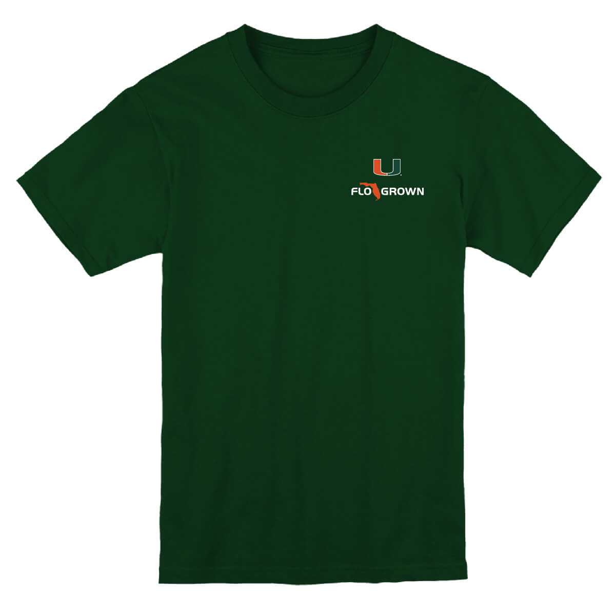 Miami Hurricanes Sunset Poster Youth Tee