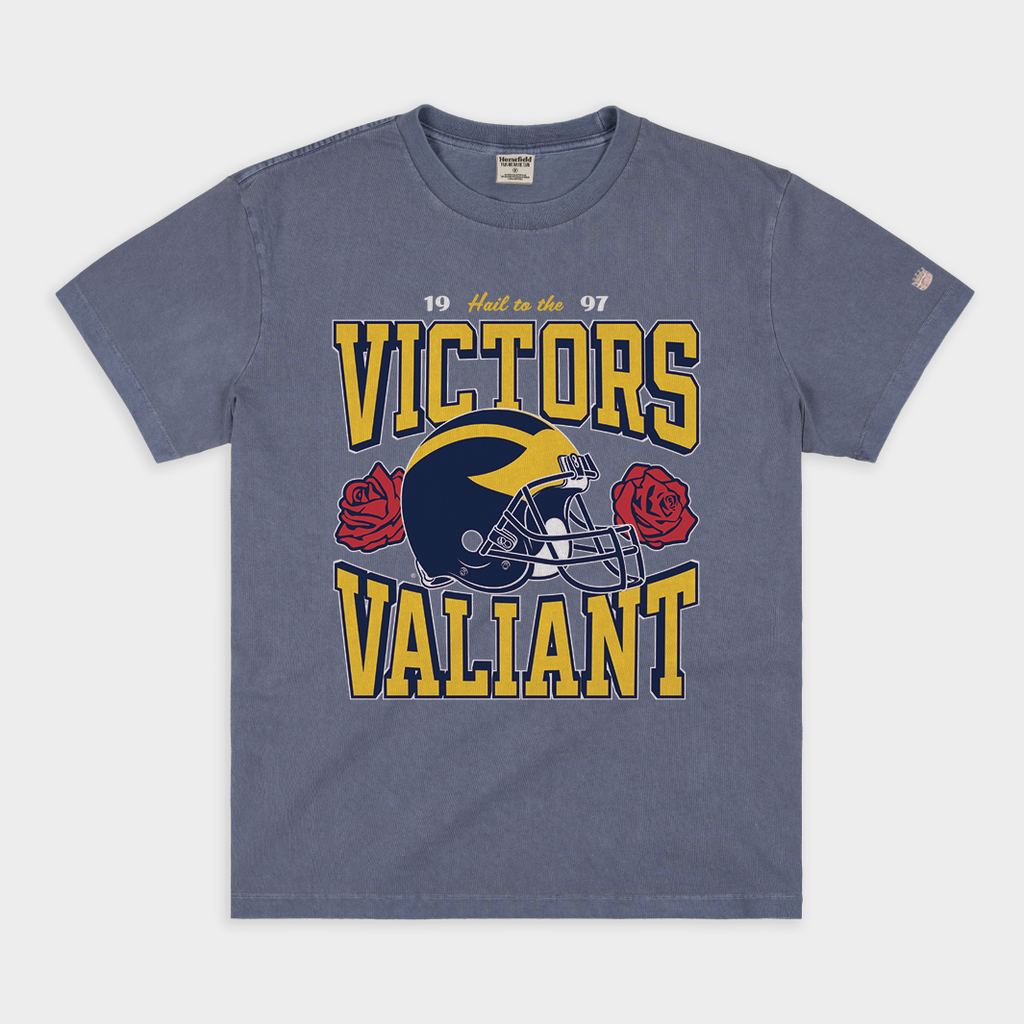 Retro Michigan 1997 National Champions Vintage Heavyweight Tee