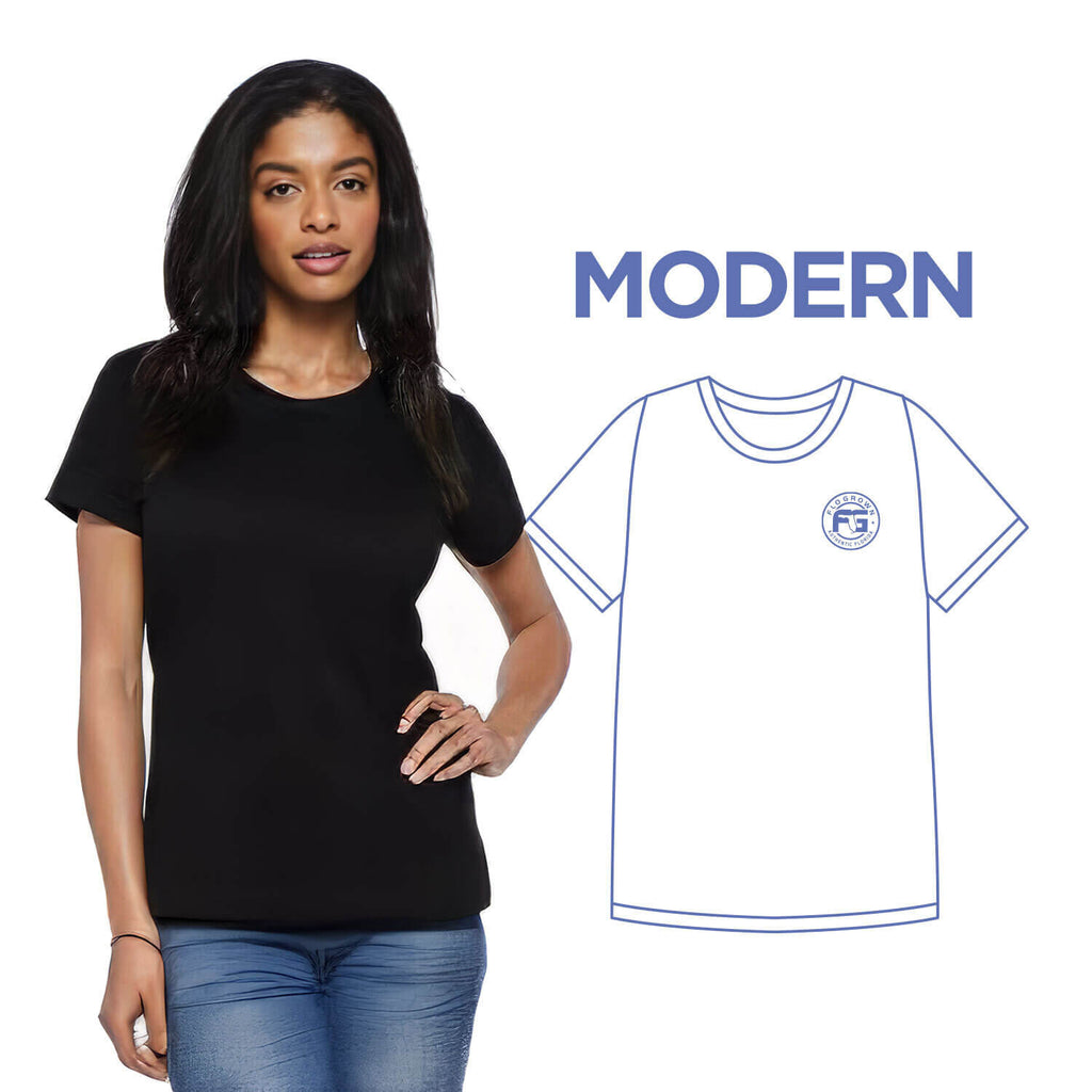 Crest Beach Poster Womens Tee