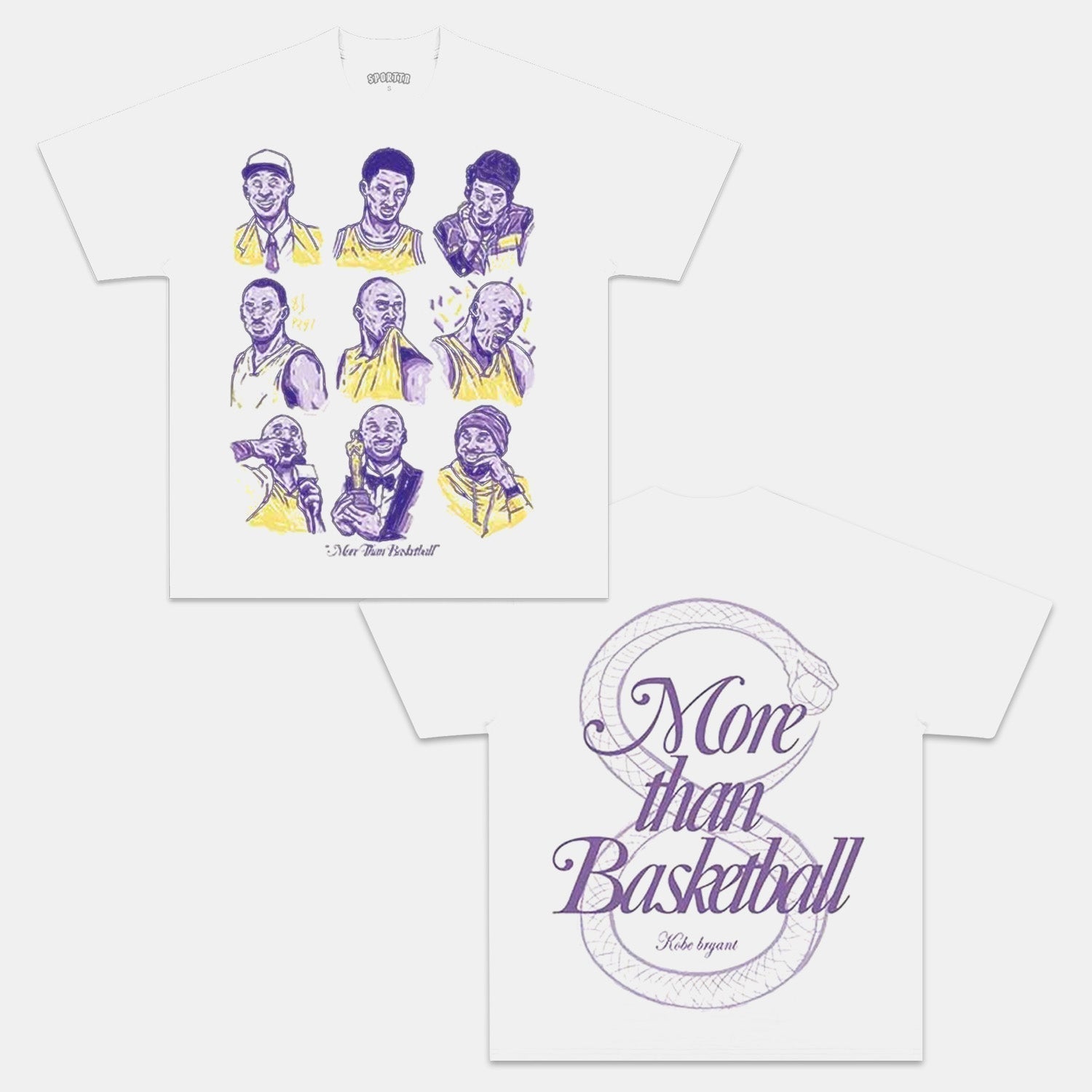 MORE THAN BASKETBALL KOBE VINTAGE TEE