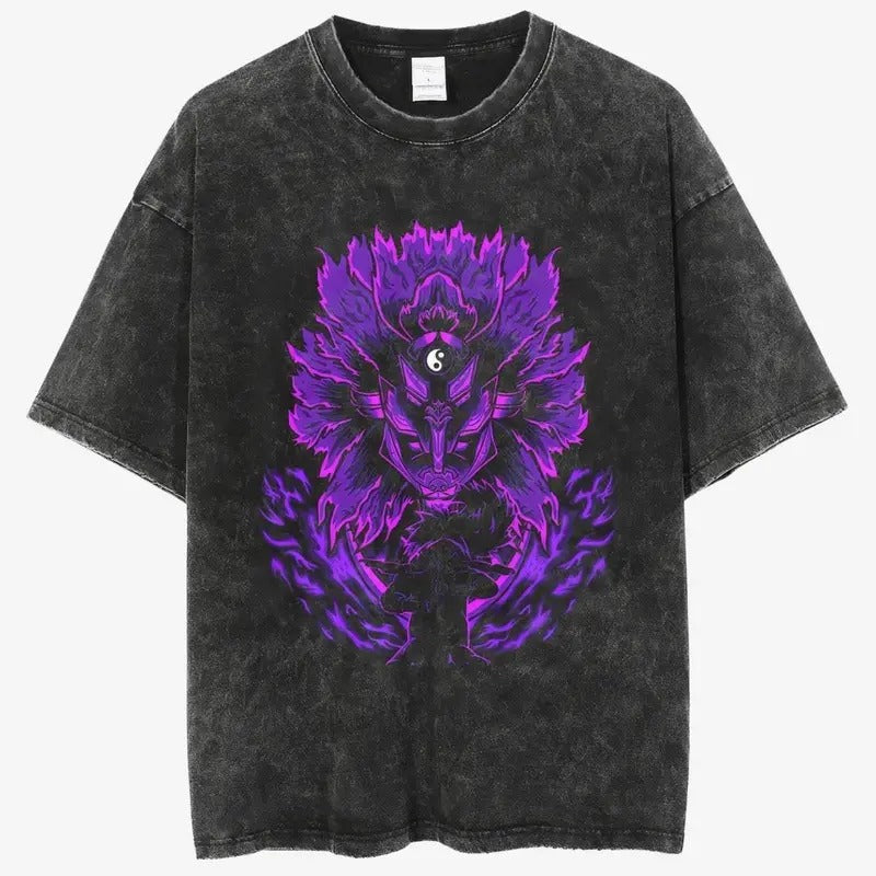 Madara Uchiha Naruto Vintage Washed T-Shirt, Retro Anime Manga Graphic Tee, Unisex Premium Oversize T-Shirt Menswear Top Underwear Tshirt Sweatshirt, Hoodie, Comfort Colors Sweatshirt, Hoodie, Comfort Colors