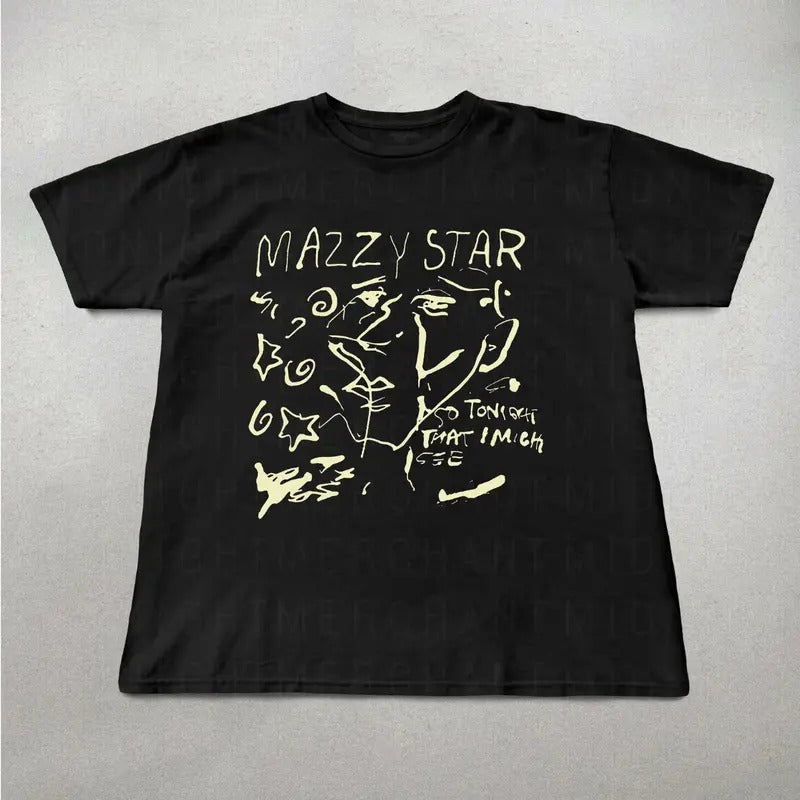 Mazzy Star T-shirt, Unisex Band tees, 90s band shirt, Mazzy star graphic tee, Mazzy star album tee, Trendy shirts, Cute shirts, Retro tee