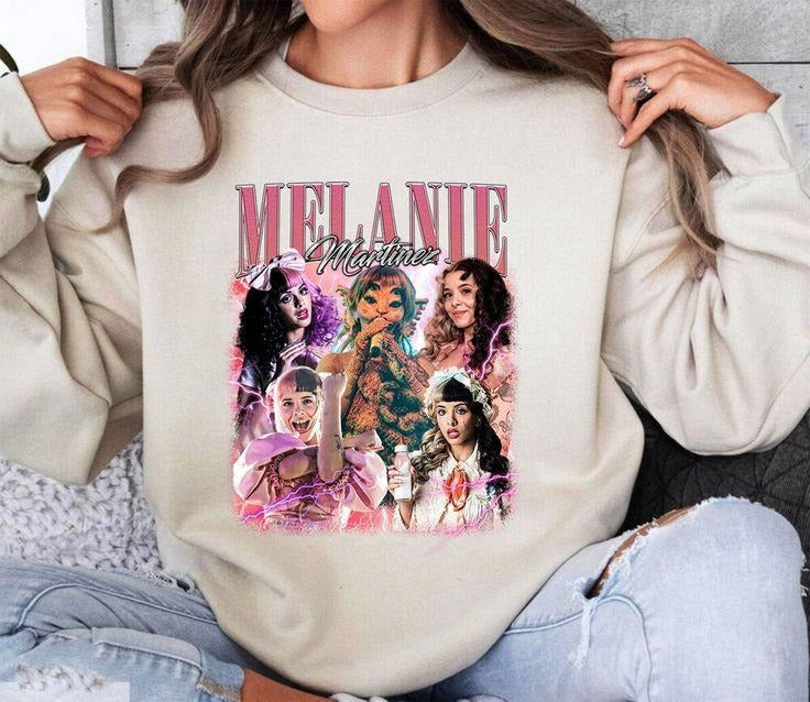 Melanie Martinez Retro Sweatshirt, Vintage Music Graphic Design