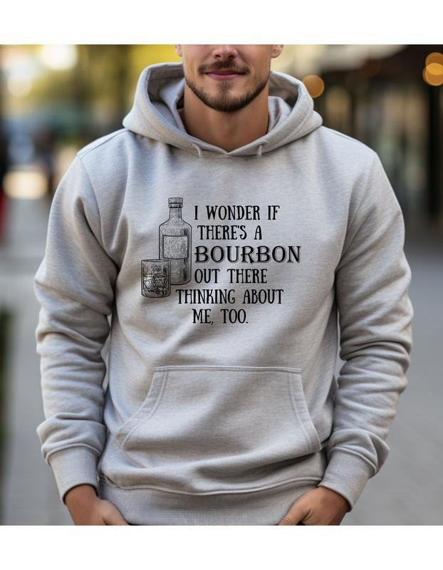 Men's Funny Bourbon Hoodie
