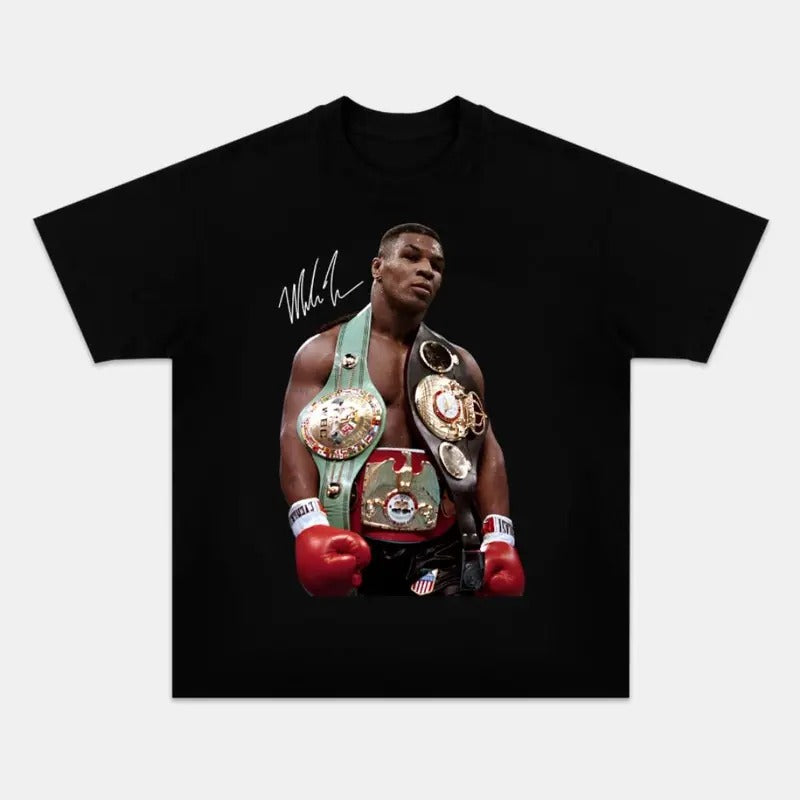 Mike Tyson Y2K Vintage Tee - Boxing Icon Streetwear