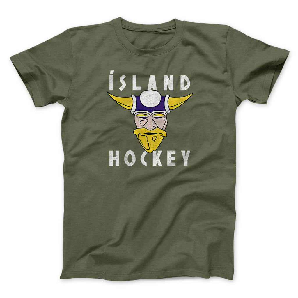 Iceland Hockey Funny Movie Men/Unisex T-Shirt