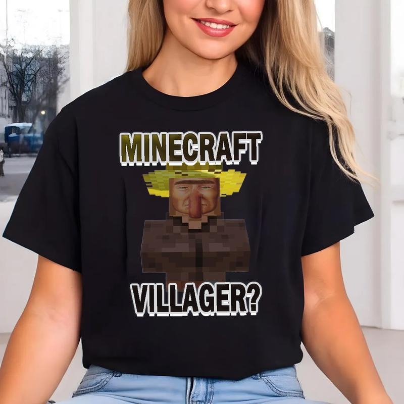 Minecraft Villager?in real life Unisex T-Shirt, Gamer Gift, funny meme, silly gifts