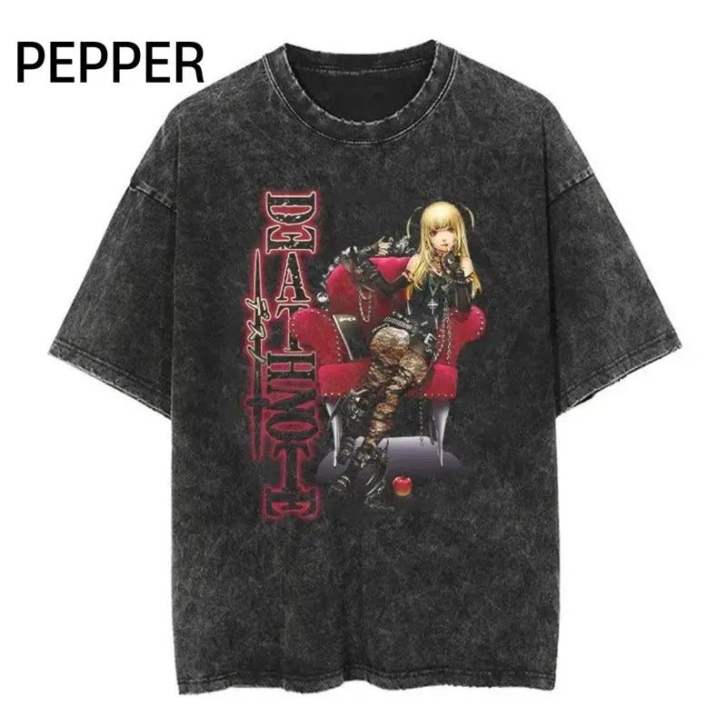 Misa Vintage Tee Menswear Top Underwear Streetwear Tshirt Round Neck