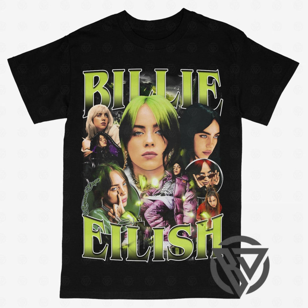 Billie Eilish Tee Shirt Concert Tour Music Artist