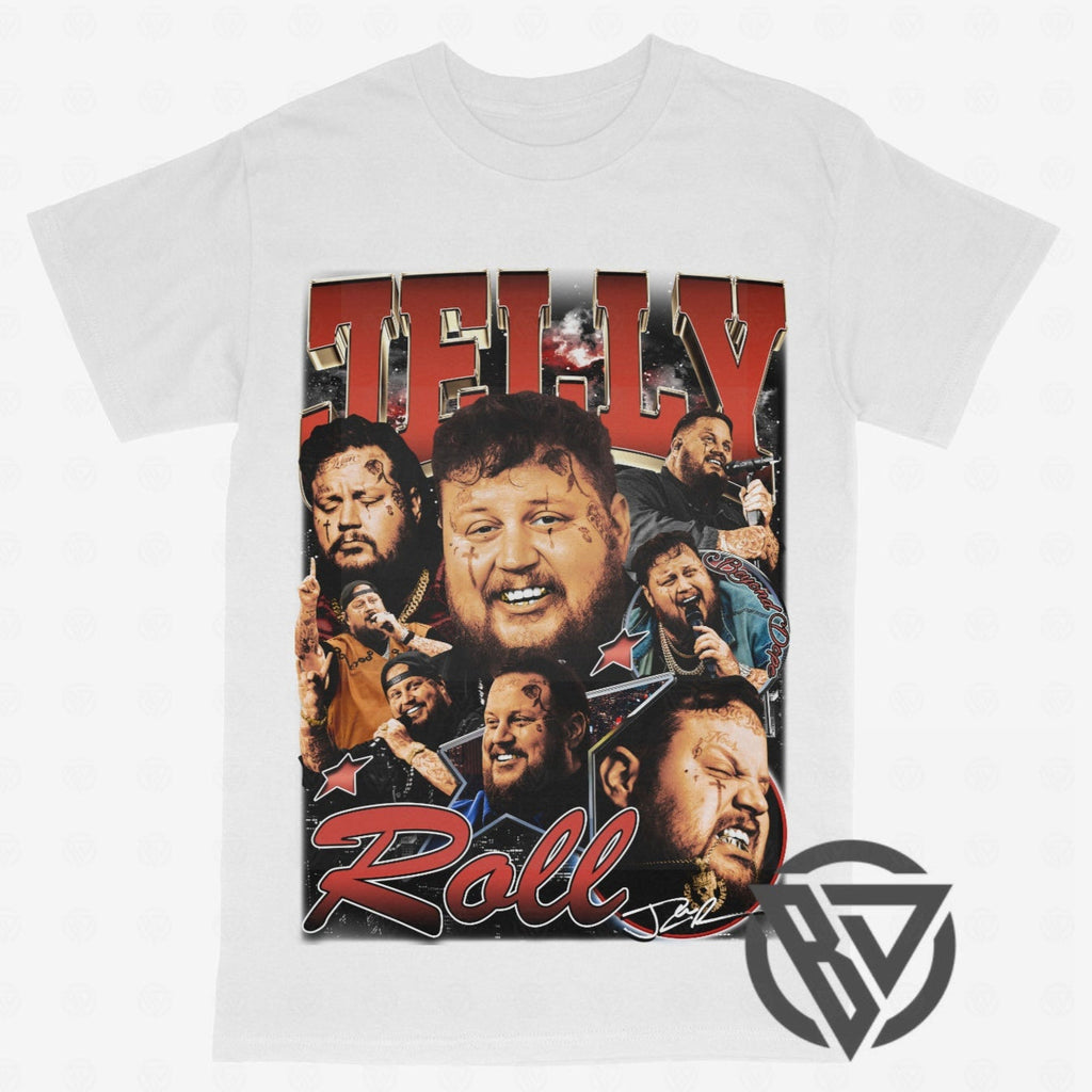 Jelly Roll Tee Shirt Concert Tour Music Artist