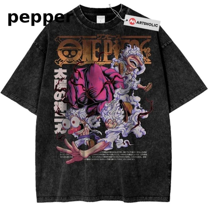 Monkey D Luffy Shirt, One Piece Shirt, Anime Shirt, Vintage Tee Sweatshirt, Hoodie, Comfort Colors