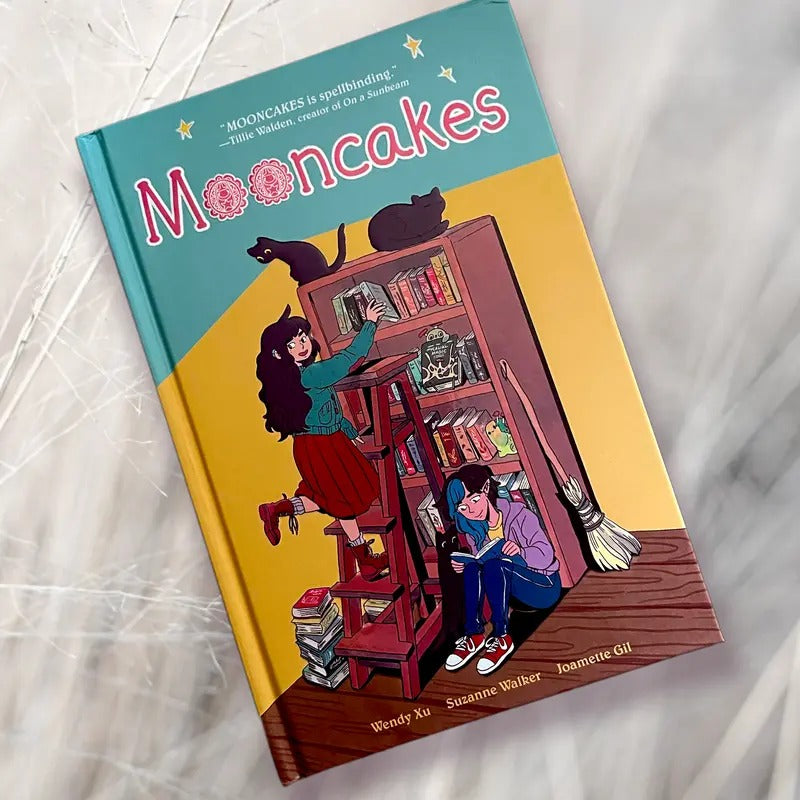 Mooncakes by  Suzanne Walker, collections edition, hard back graphic novel