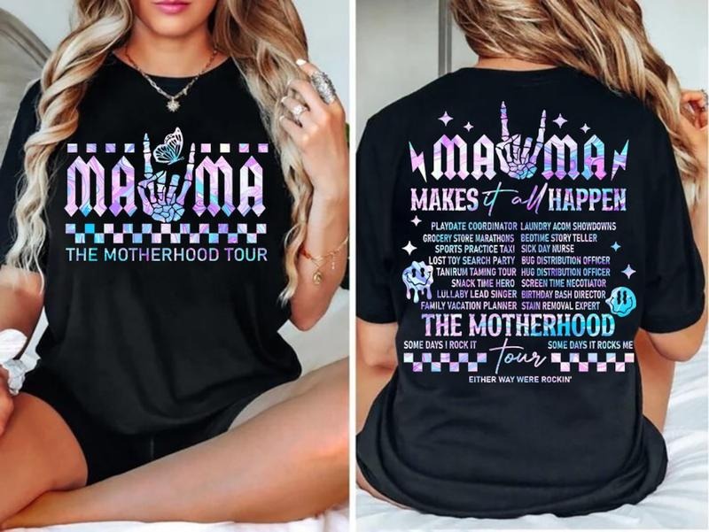 Motherhood Shirt, Some Days I Rock It shirt, Mama lighting bold shirt, Mama Funny Tour shirt, Mother's Day Funny shirt