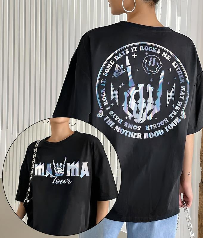 Motherhood Shirt, Sometimes I Rock It Shirt, Rock Mom Shirt, Mom Shirt, Mothers Day Gift, Funny Mom Shirt, Mom  T-shirt, sweater and Hoodie Cotton