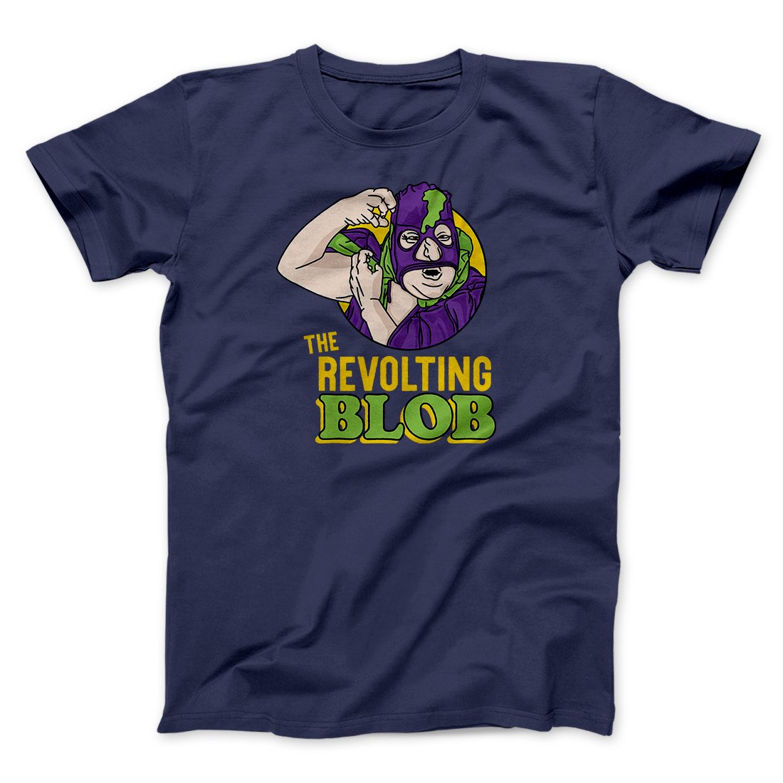 The Revolting Blob Funny Movie Men/Unisex T-Shirt