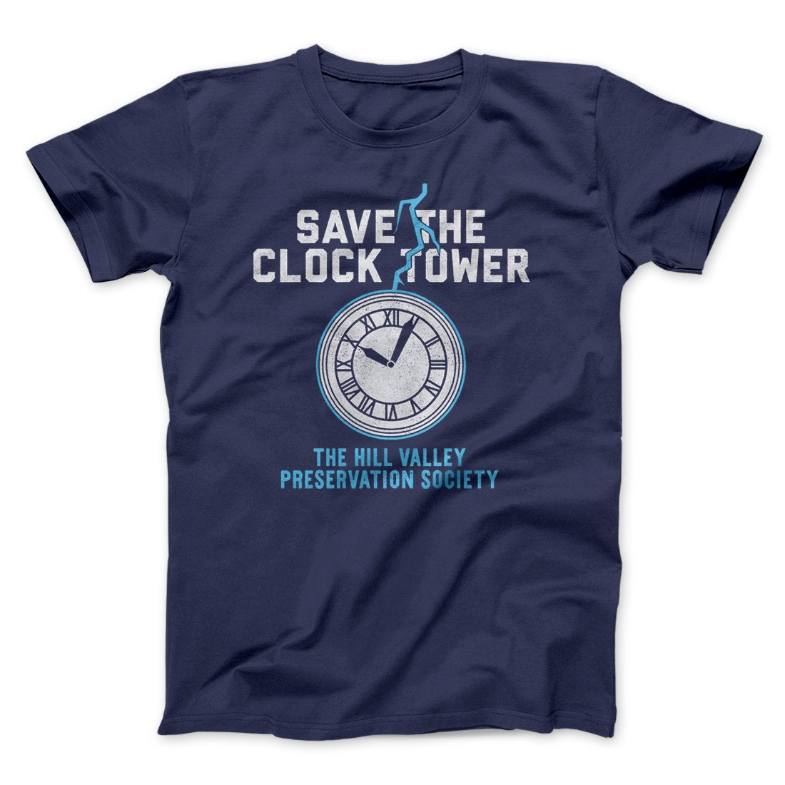 Save the Clock Tower Funny Movie Men/Unisex T-Shirt