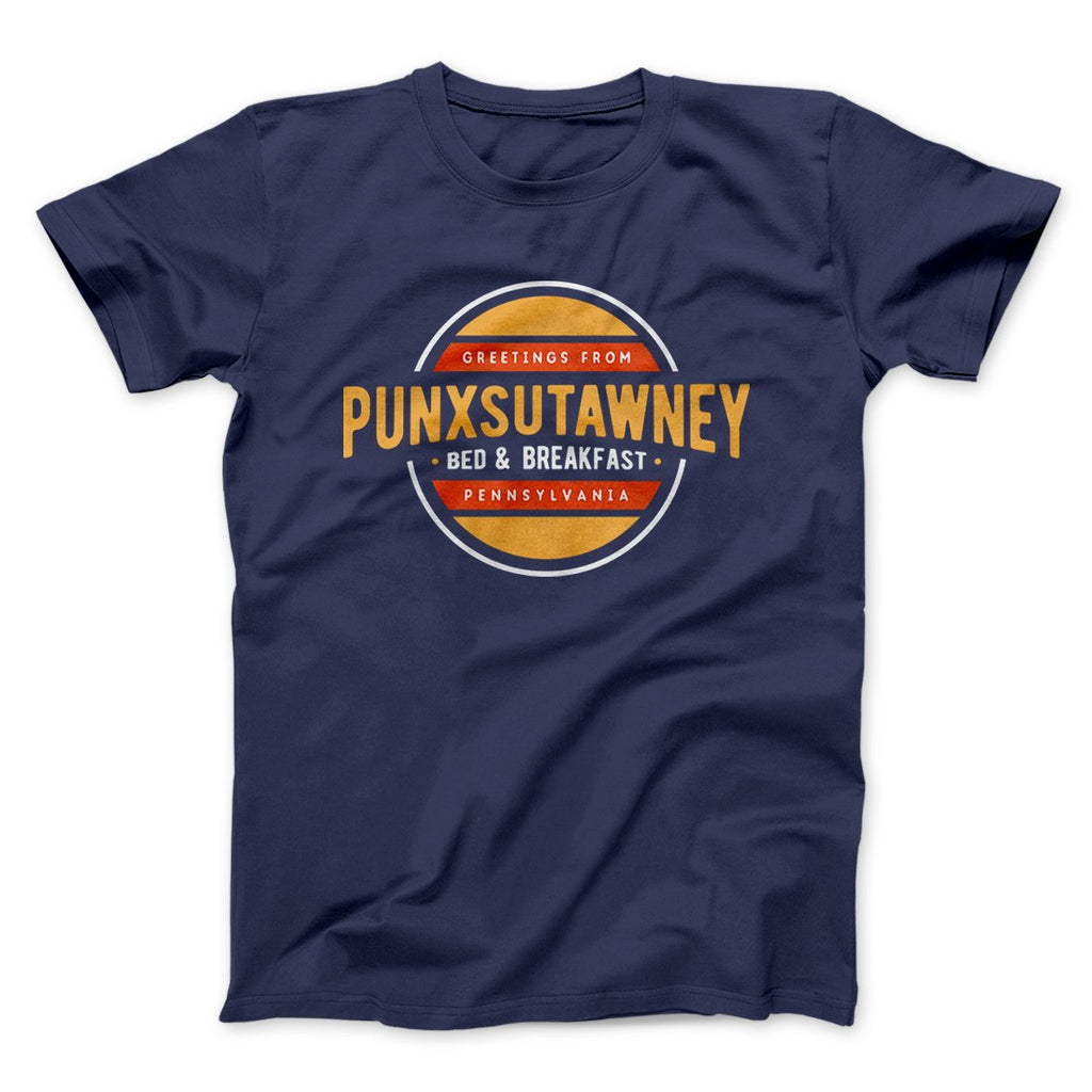 Punxsutawney Bed and Breakfast Funny Movie Men/Unisex T-Shirt