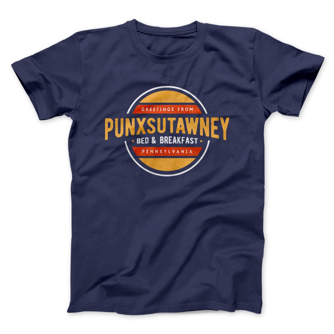 Punxsutawney Bed and Breakfast Funny Movie Men/Unisex T-Shirt