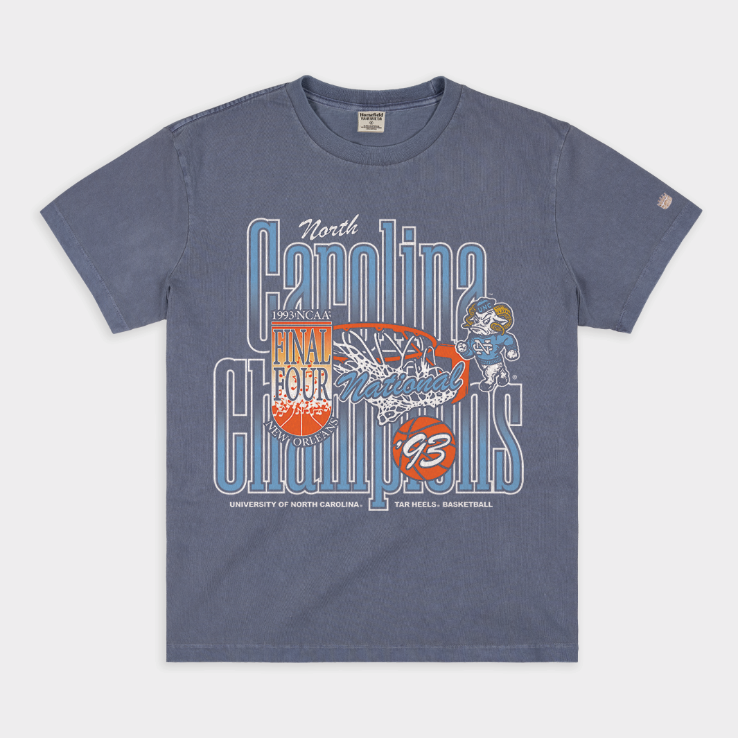UNC Men's Basketball 1993 National Champions Heavyweight Tee Style001