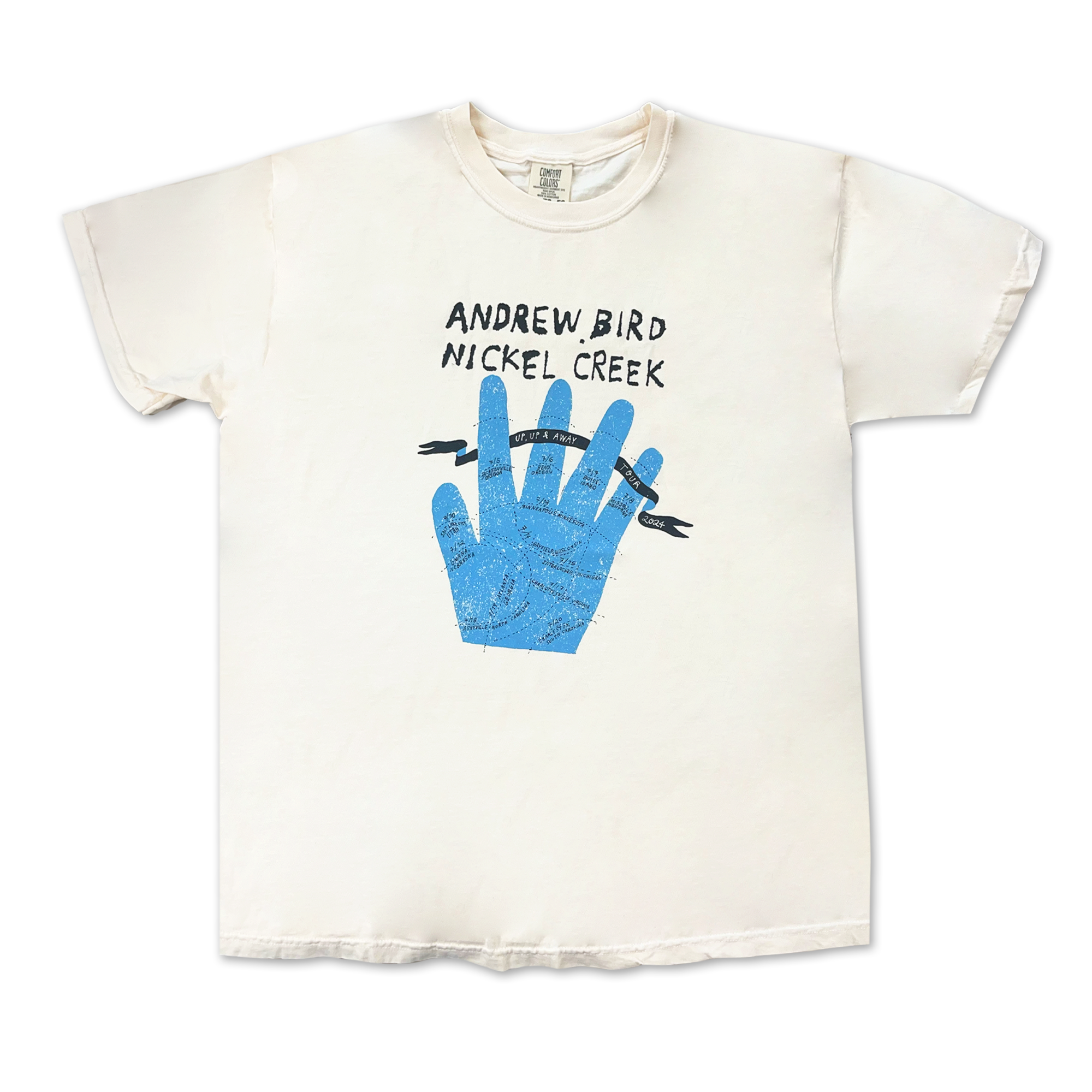 Up Up & Away Tour 2024 T-shirt