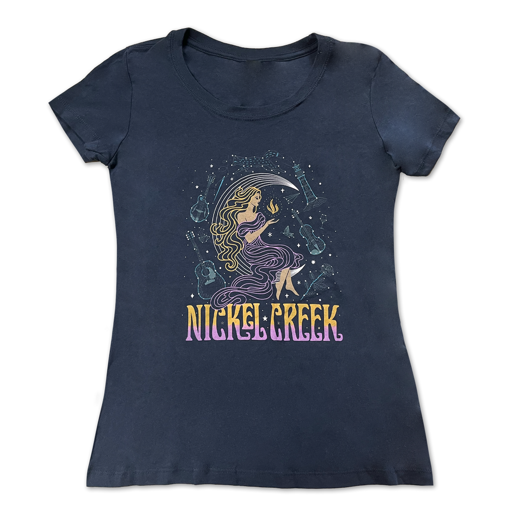 Womens Stars w/ Tour Dates T-shirt