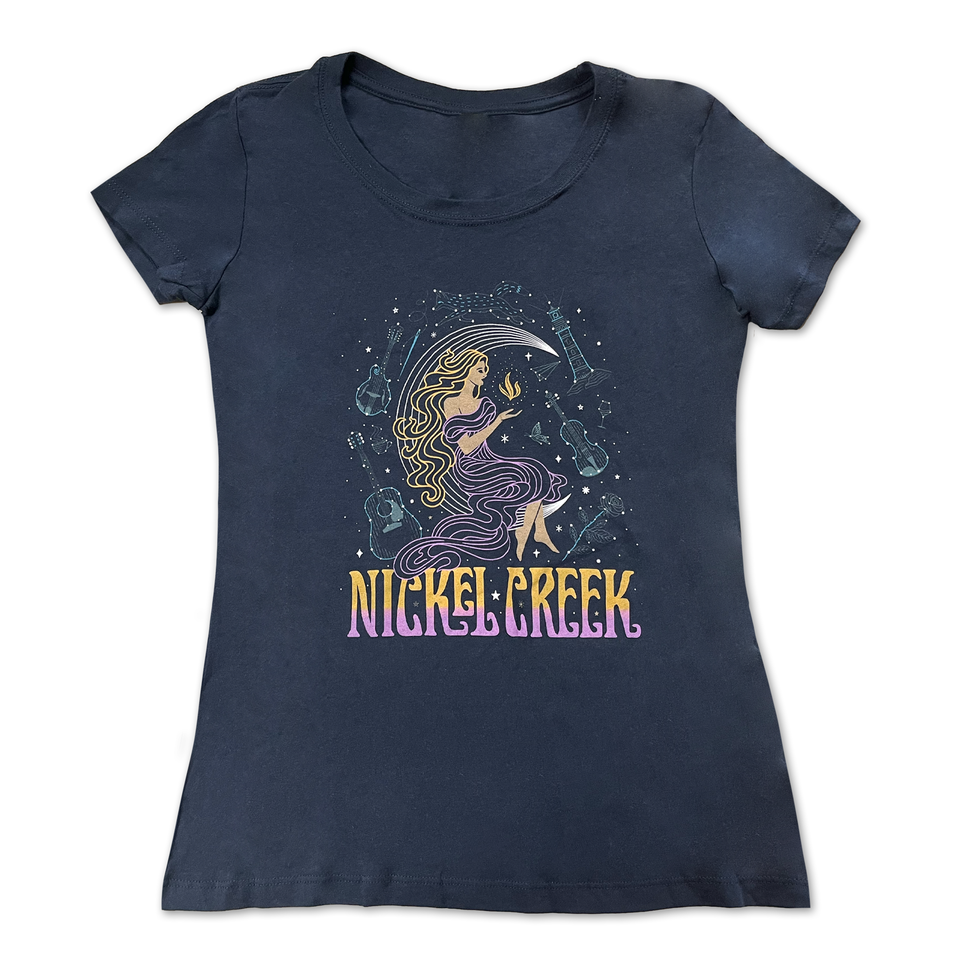 Womens Stars w/ Tour Dates T-shirt