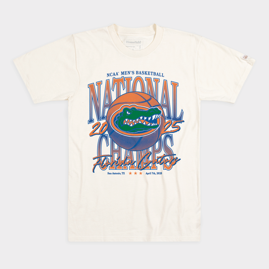 Florida Men's Basketball 2025 National Champs Tee