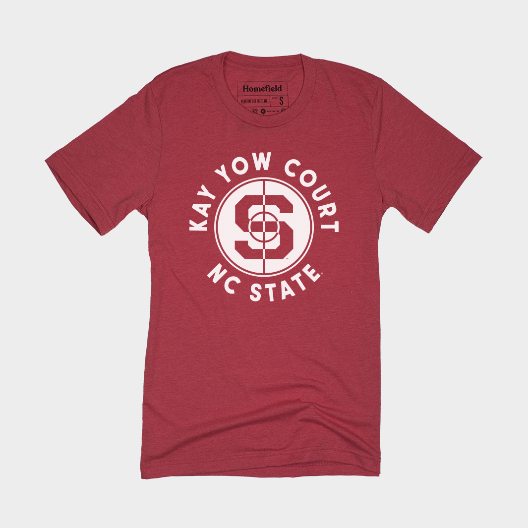 Vintage Kay Yow Court NC State Basketball Tee