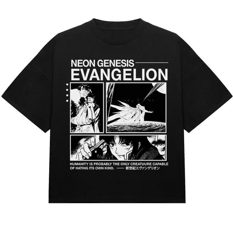 NGE The End of Evangelion Anime Unisex Tee | Neon Genesis Tee | The End of Evangelion Fan Gift, Streetwear Style