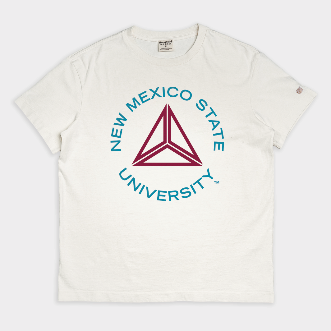New Mexico State University Vintage Heavyweight Tee Style001