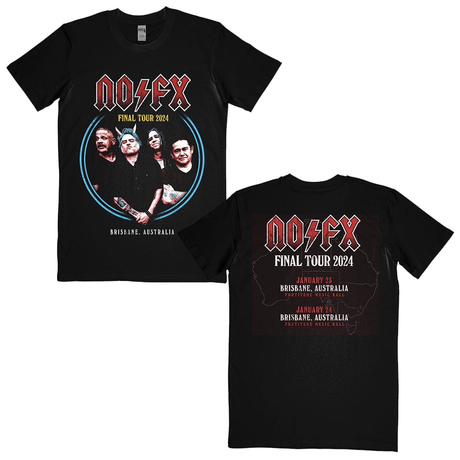 Final Tour Brisbane T-Shirt (Black)