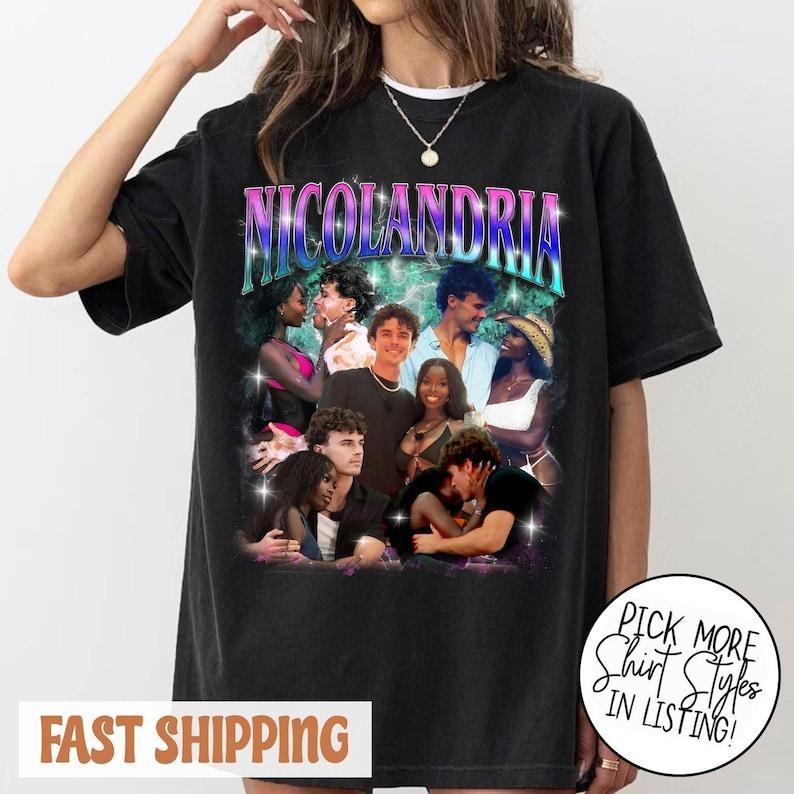 Nicolandria Shirt, Nicolandria Bootleg Shirt, Nic Olandria Rap Shirt, Nic Olandria Vintage Shirt, Nicolandria Tshirt Tee