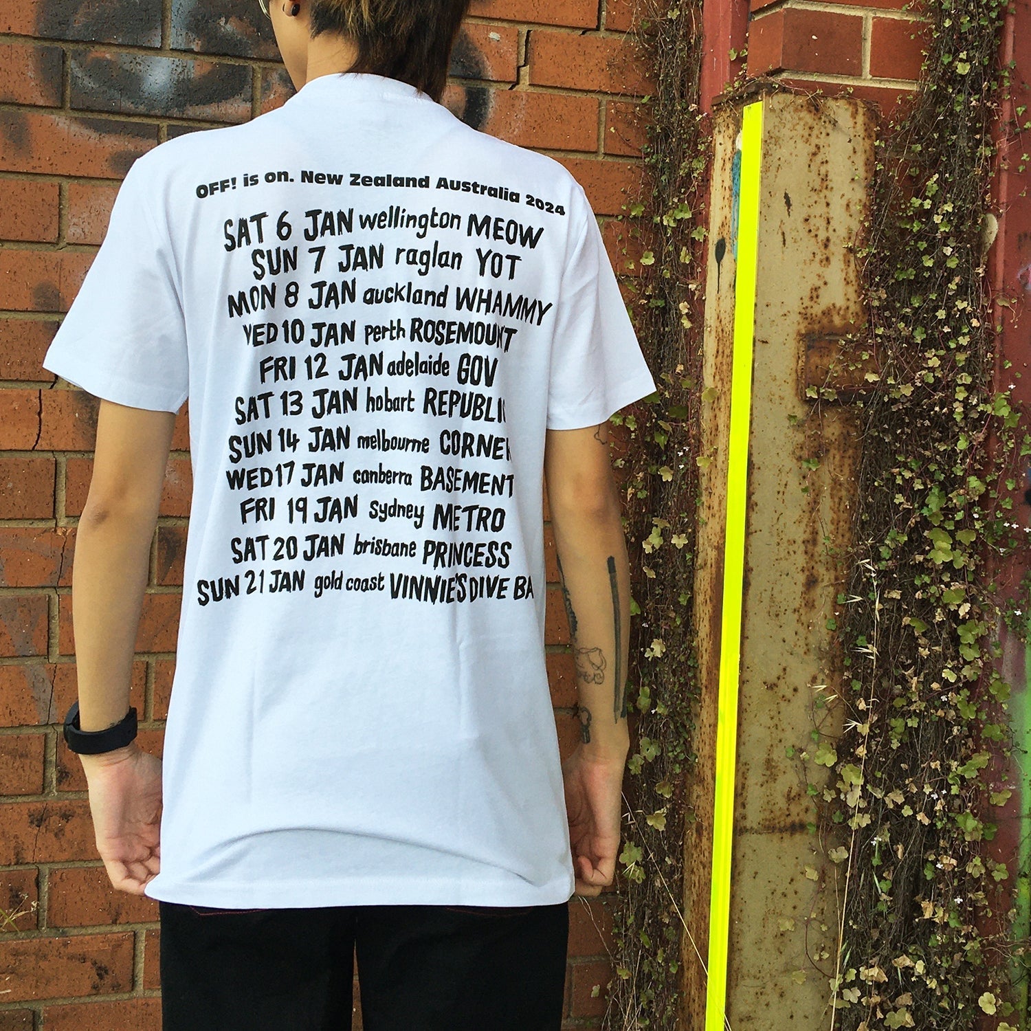 OFF! Tour T-Shirt (White)