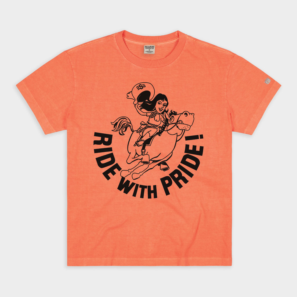 Ride With Pride Oklahoma State Vintage Heavyweight Tee Style001