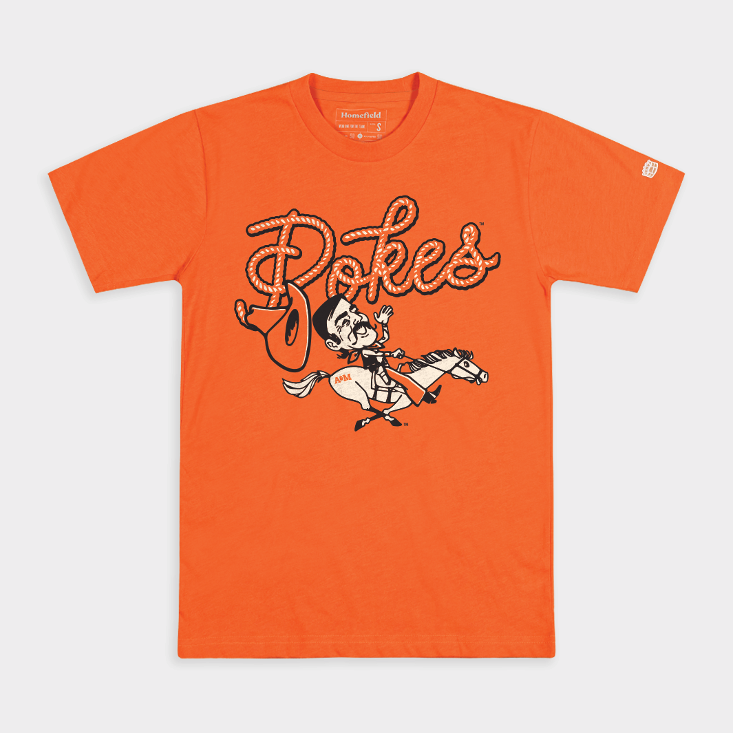 Oklahoma State "Pokes" Vintage Logo Tee Style001