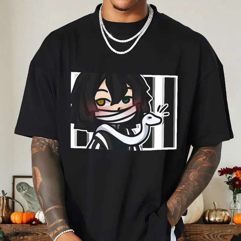 Obanai Iguro Chibi cute style Demon Slayer Shirt, Kimetsu No Yaiba t-shirt, anime sweatshirt hoodie, Tanjiro shirt, Rengoku t-shirt