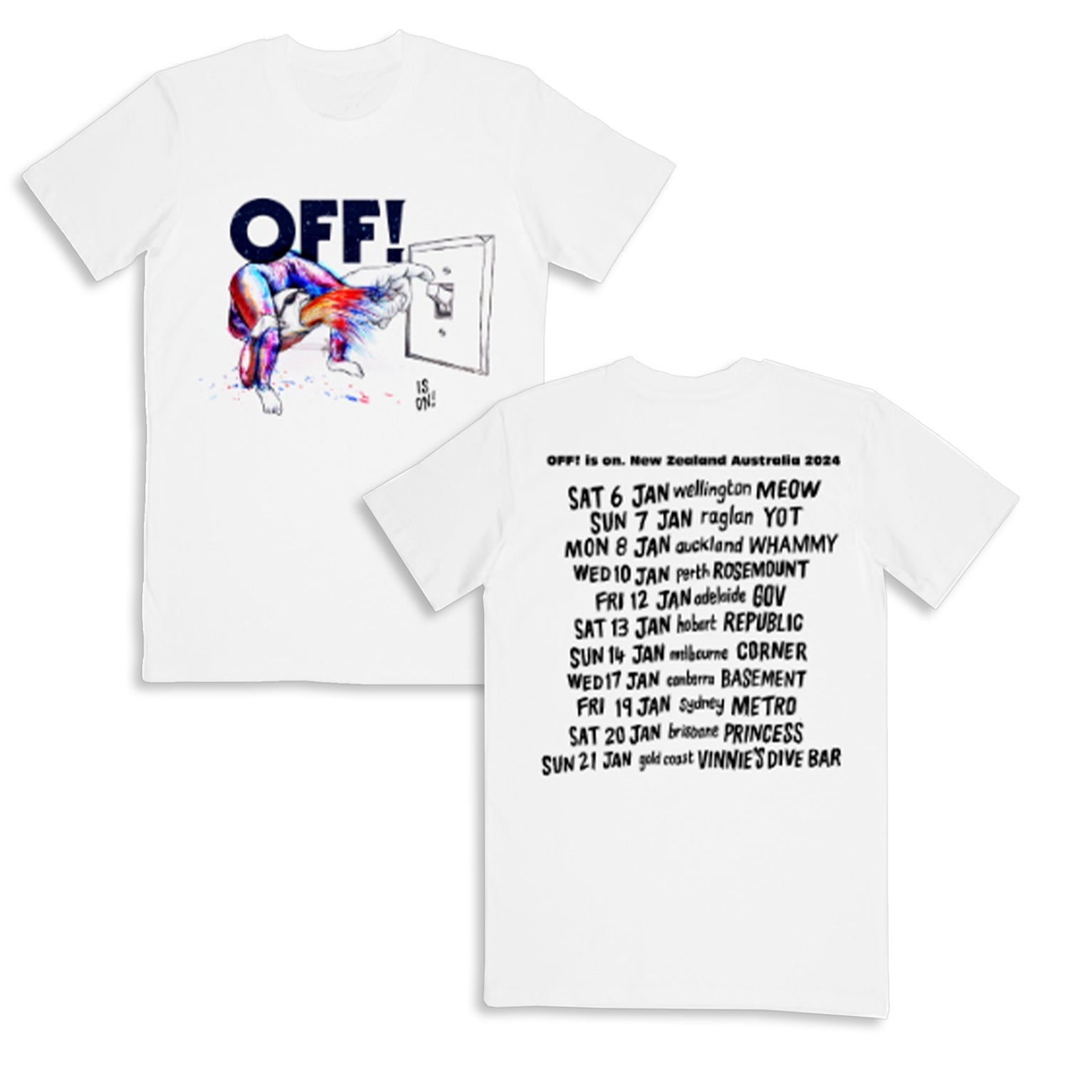 OFF! Tour T-Shirt (White)