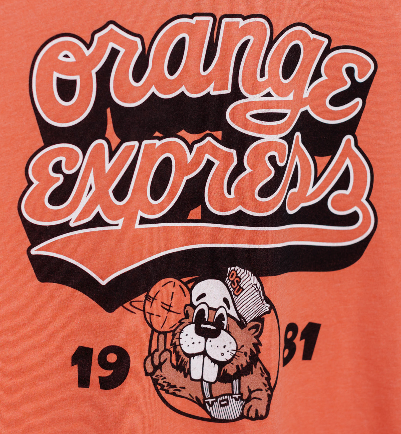Vintage ‚ÄúOrange Express‚ÄÃ?1981 OSU Basketball Tee