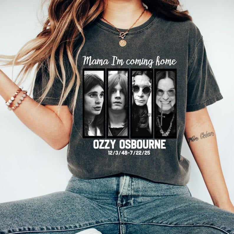 Ozzy I'm Coming Home Shirt, Ozzy Osbourne Shirt, No More Tour Shirt, Ozzy RIP Shirt, Ozzy Memorial Tee