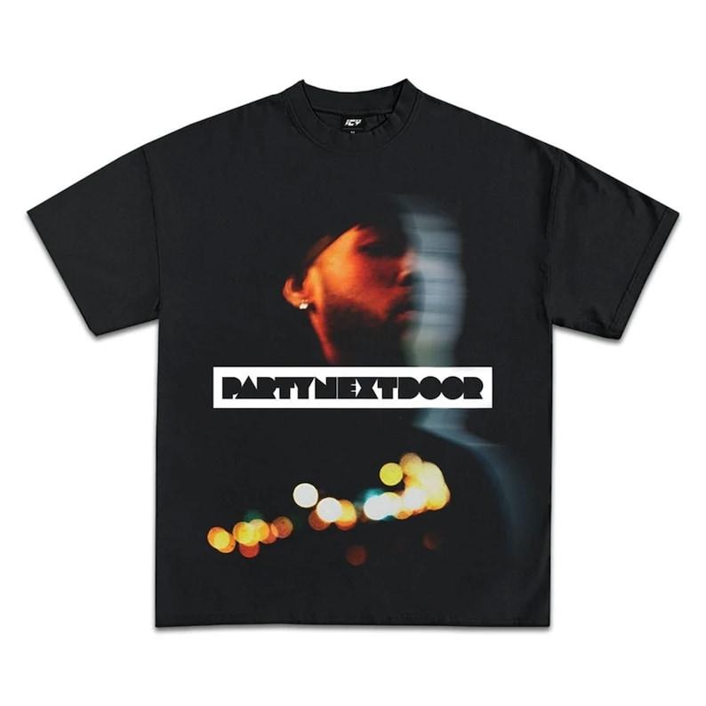 PARTYNEXTDOOR GRAPHIC T-SHIRT  Party Mobile Rap Tee Concert Merch Hip Hop